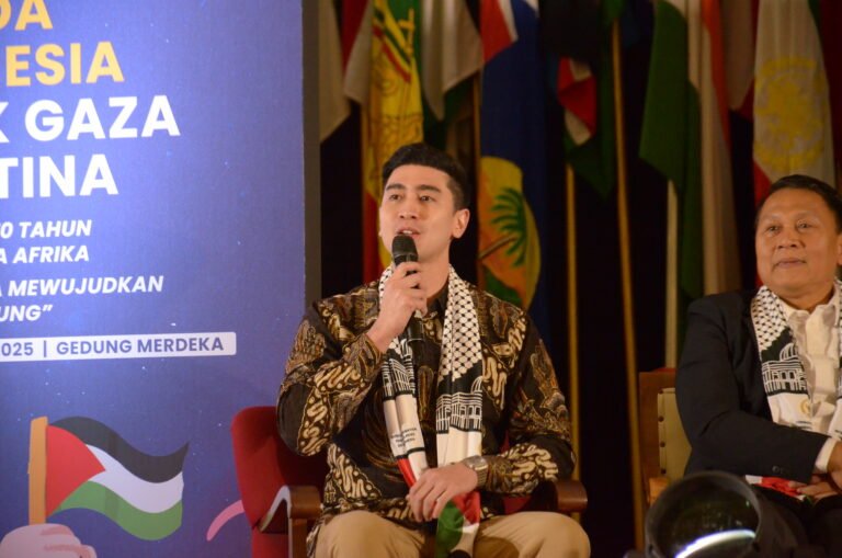 Verrell Bramasta Ajak Anak Muda Suarakan Kemanusiaan untuk Palestina